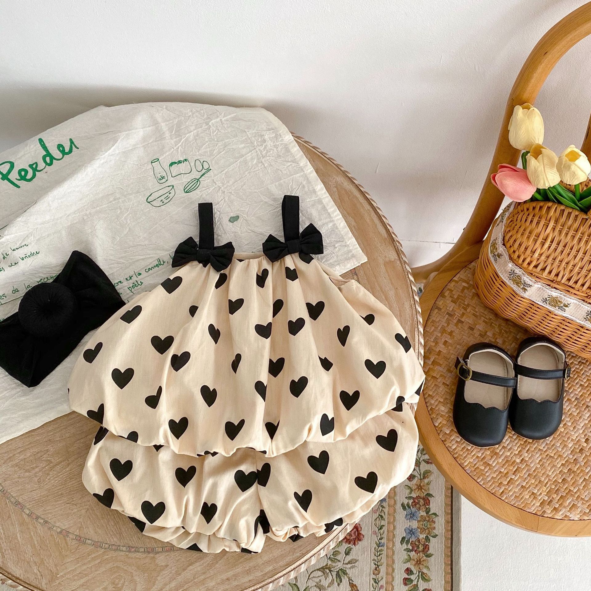 Baby Girl Polka Dots Set