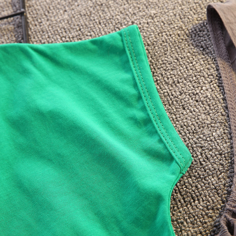 Baby Kid 2-Piece T-Shirt and Overalls Set