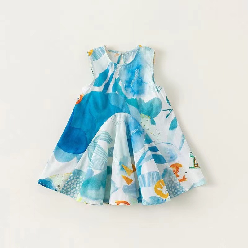 Baby Kid Girls Graffiti Dress
