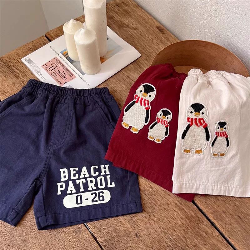 BEACH PATROL Toddler Penguin Shorts