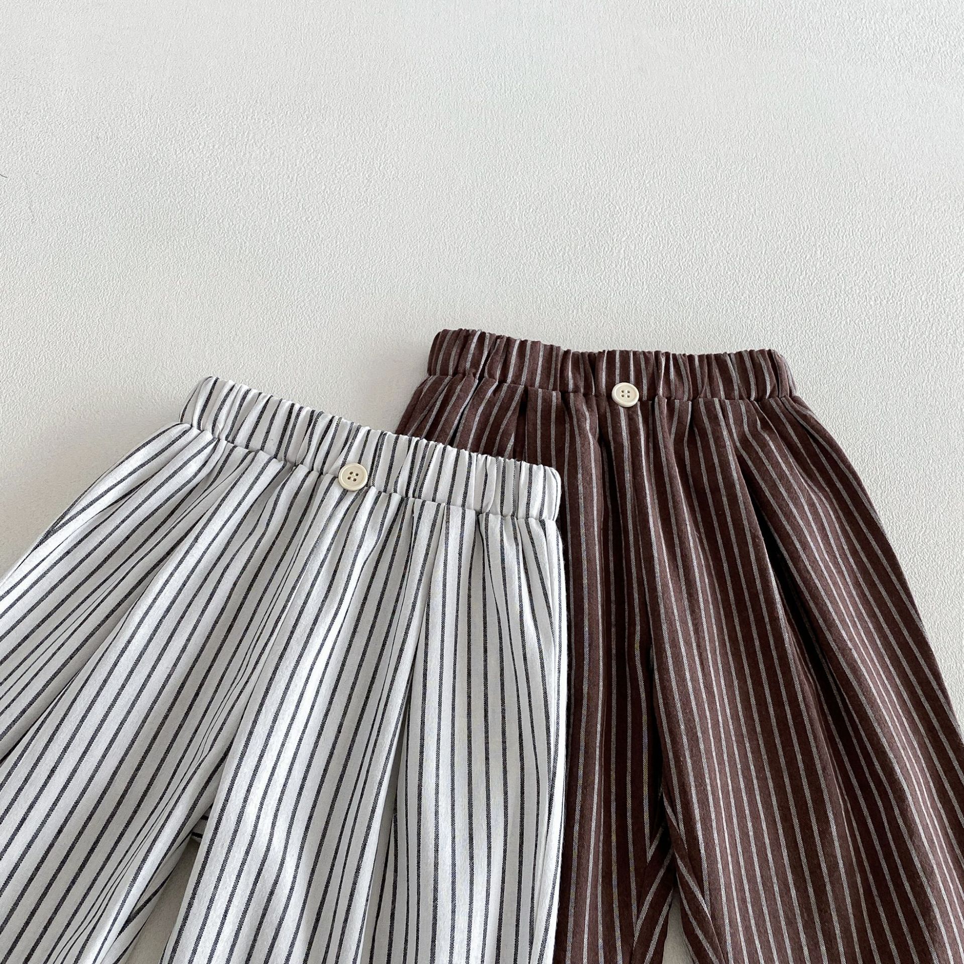 DailyBebe Toddler Boys Girls Striped Pants