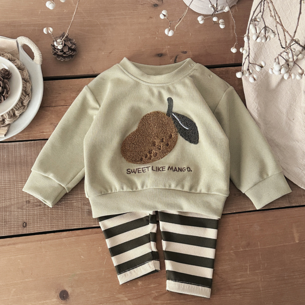 Baby Lemon Embroidery Set