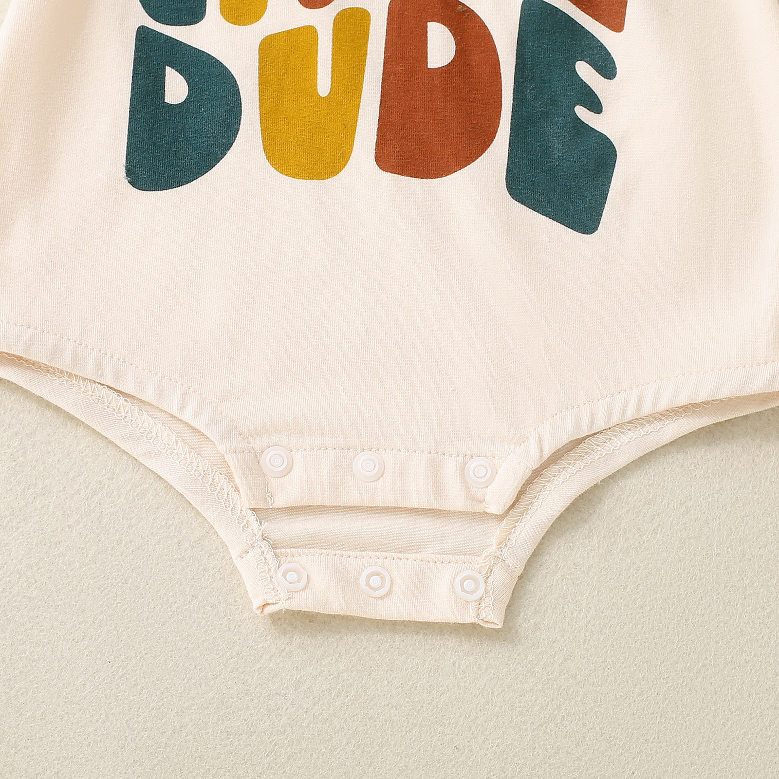 Baby Dad's Little Dude Romper