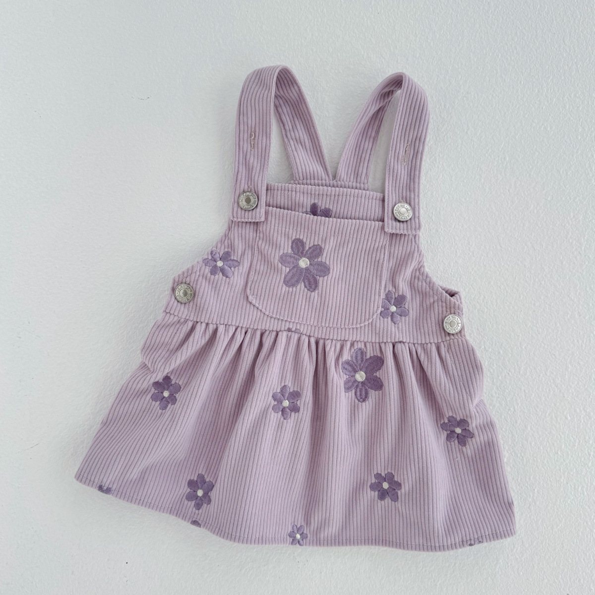 Baby Girl Flowers Embroidery Dress