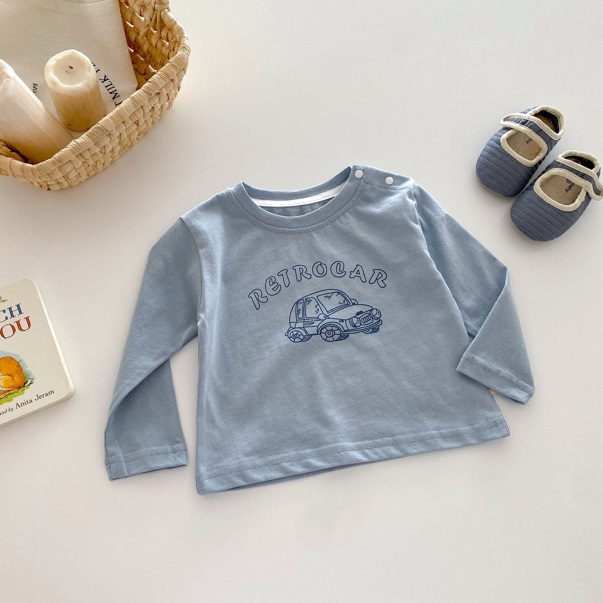 Baby & Kids Car Cartoon print Long-Sleeve T-shirt