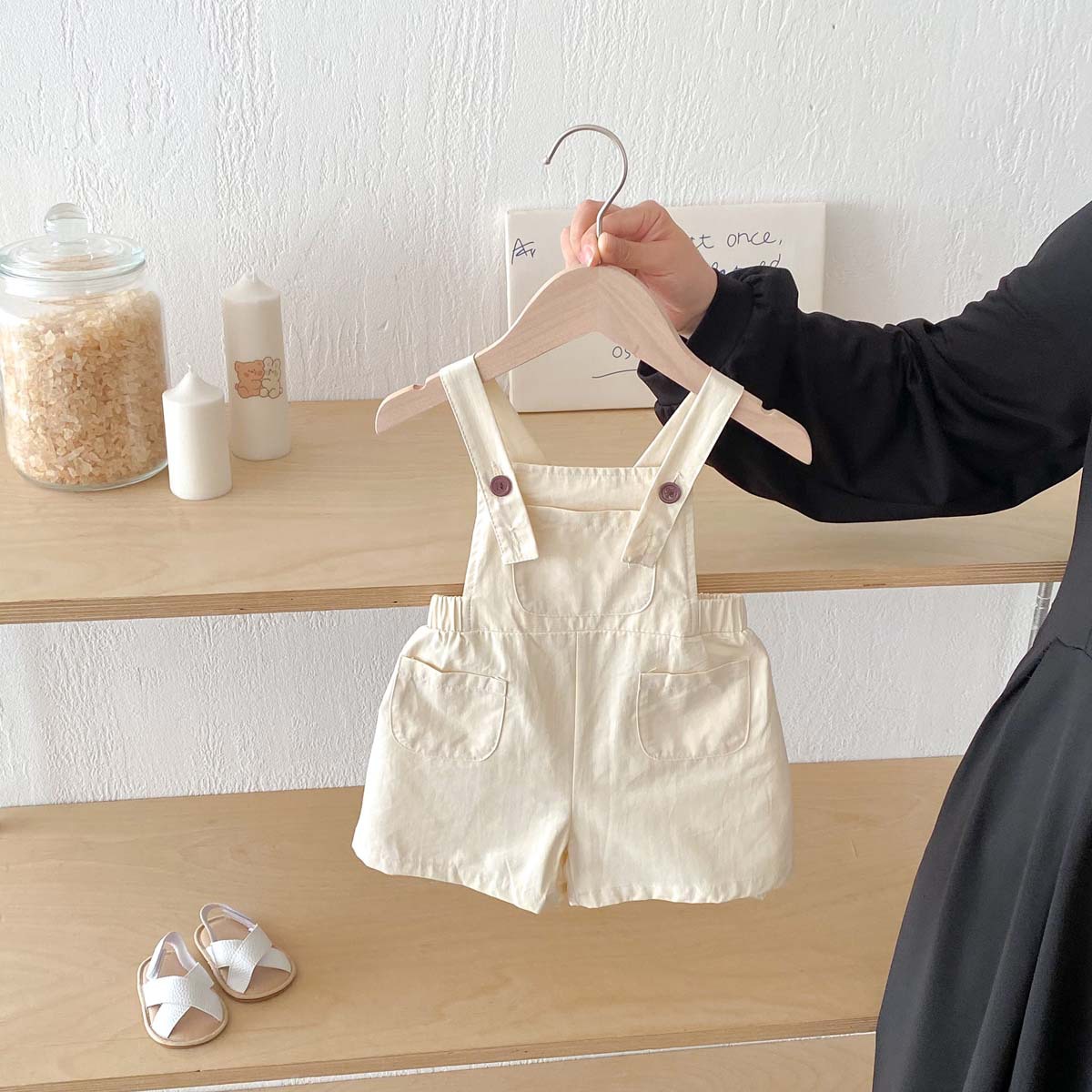 Baby Vintage-inspired Denim Overalls