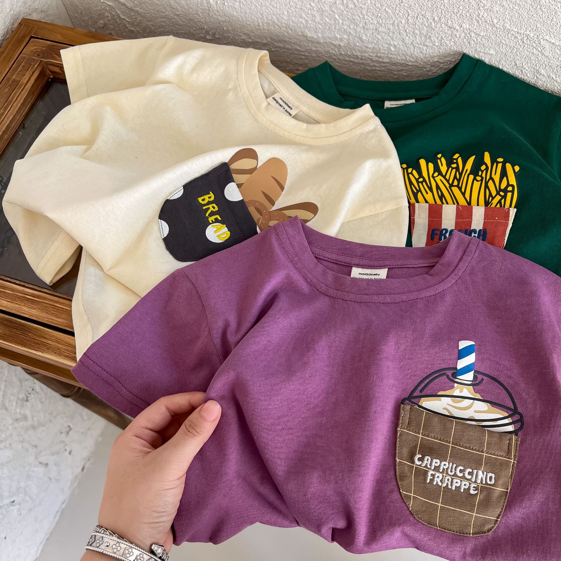 Kid Coffee Bread Chips T-Shirt