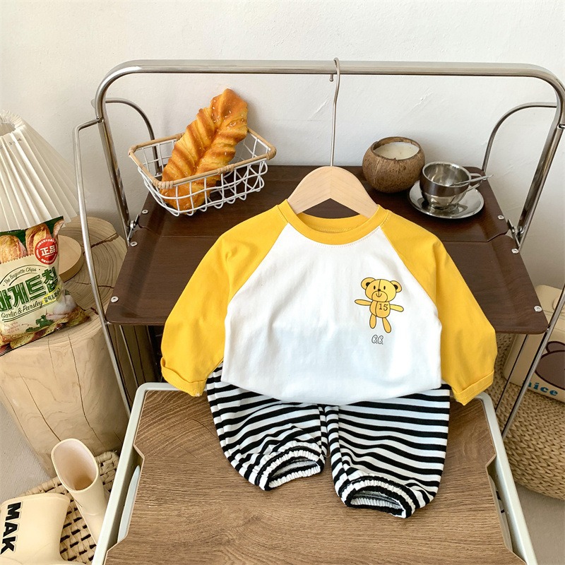 Toddler Animal Contrasting Sweatshirt