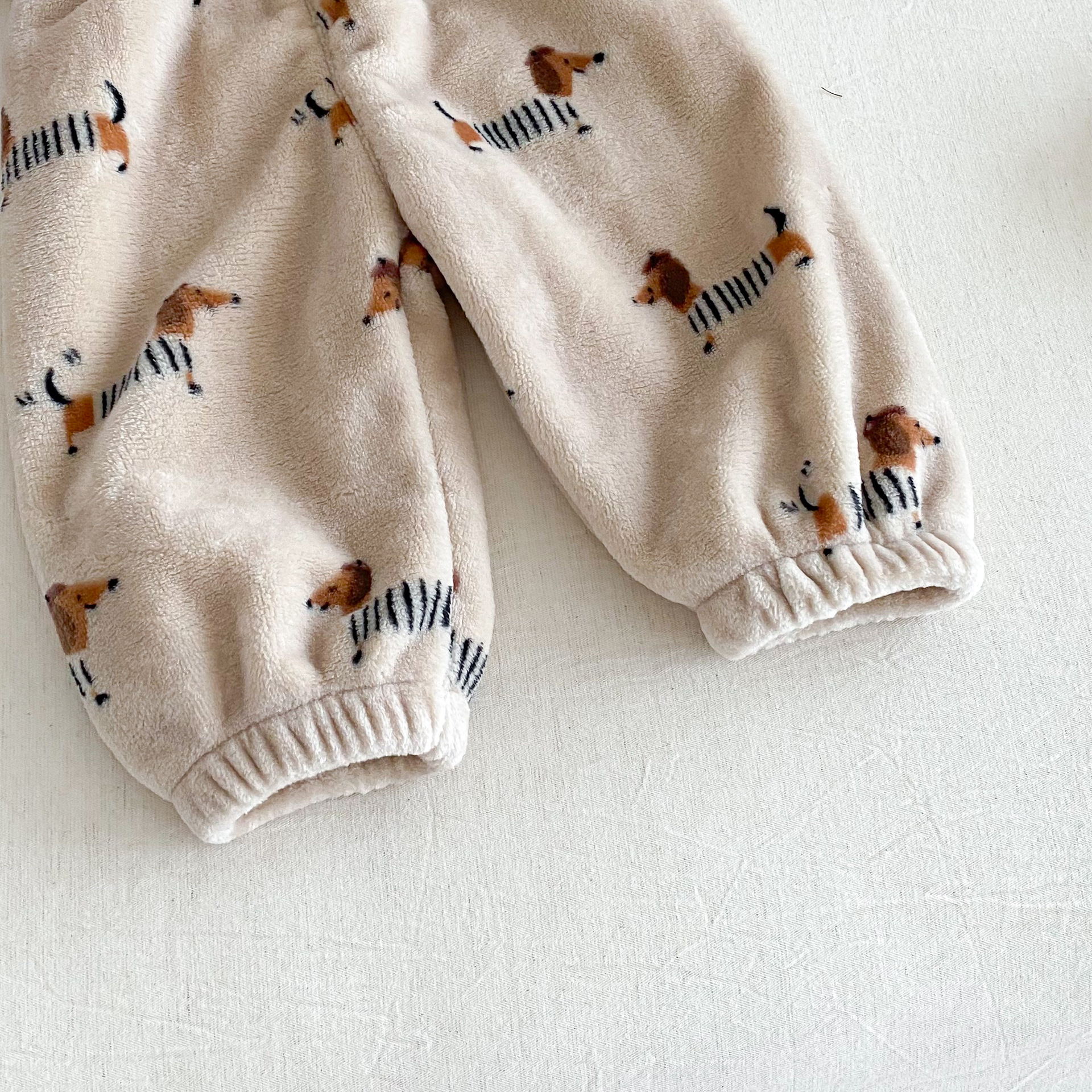 Baby Dogs Double Sided Fleece 2-piece Set