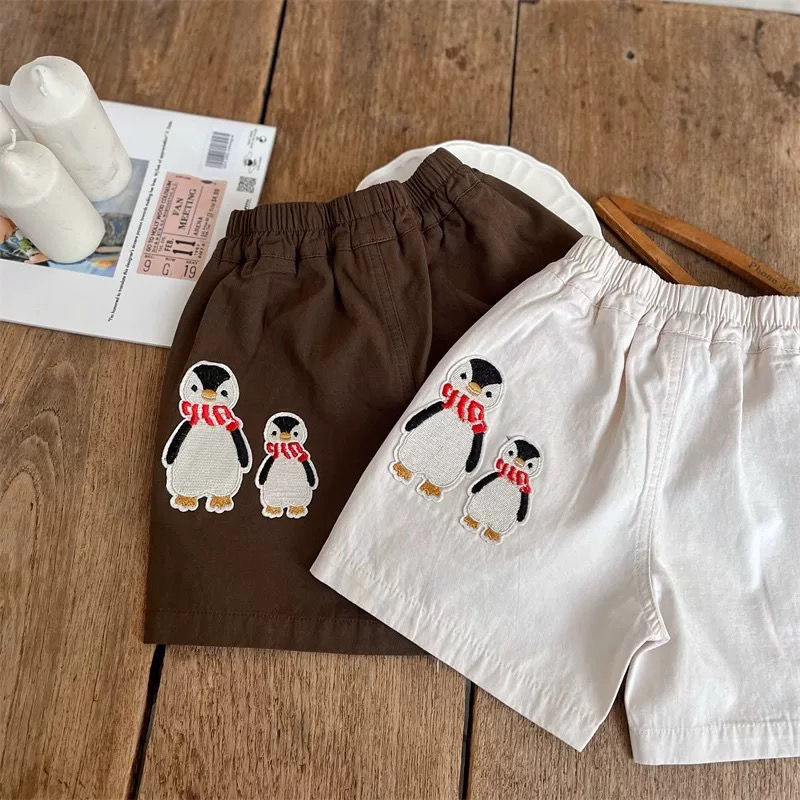 BEACH PATROL Toddler Penguin Shorts