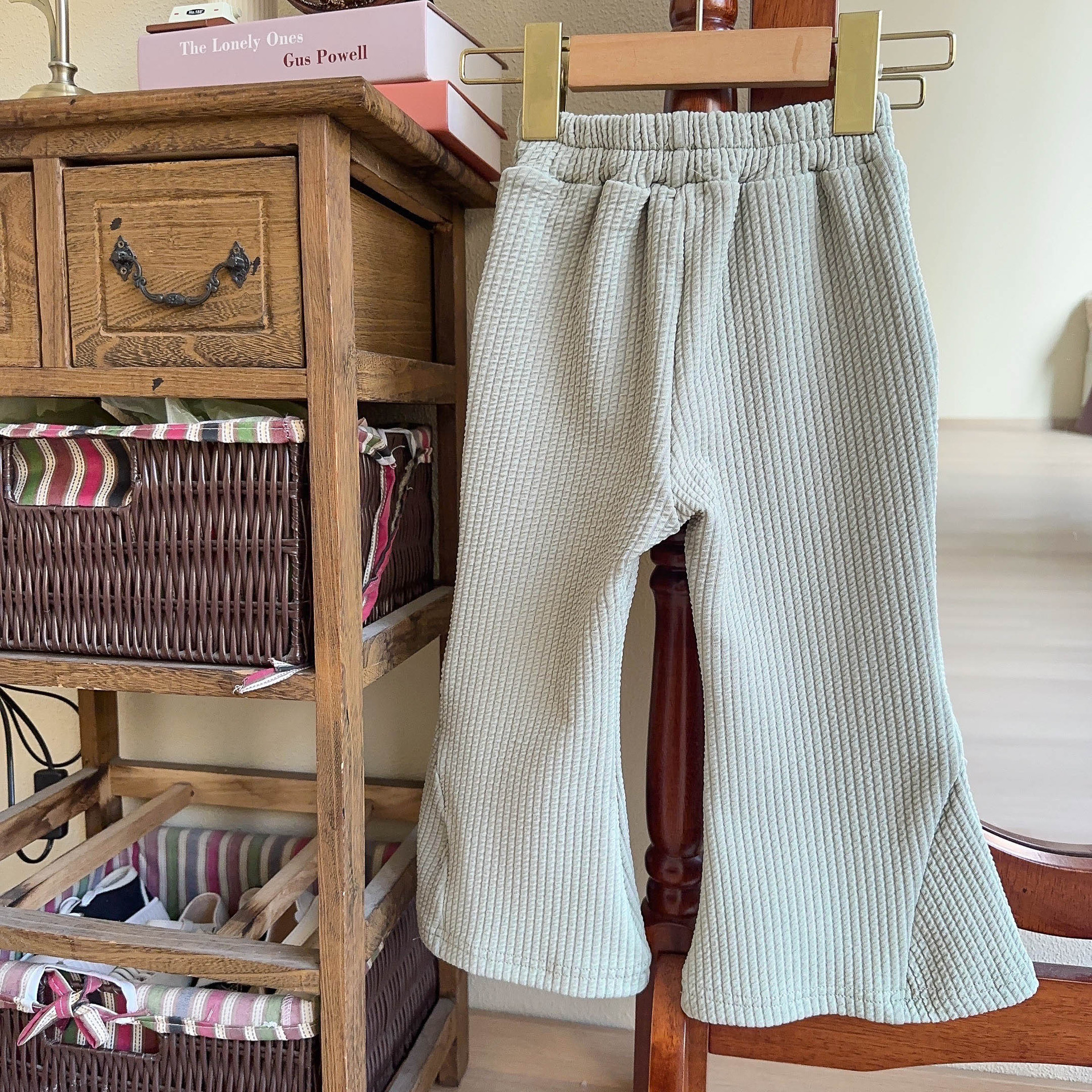 Toddler Girl Plush Heart Mesh Top and Pants 2-piece Sets