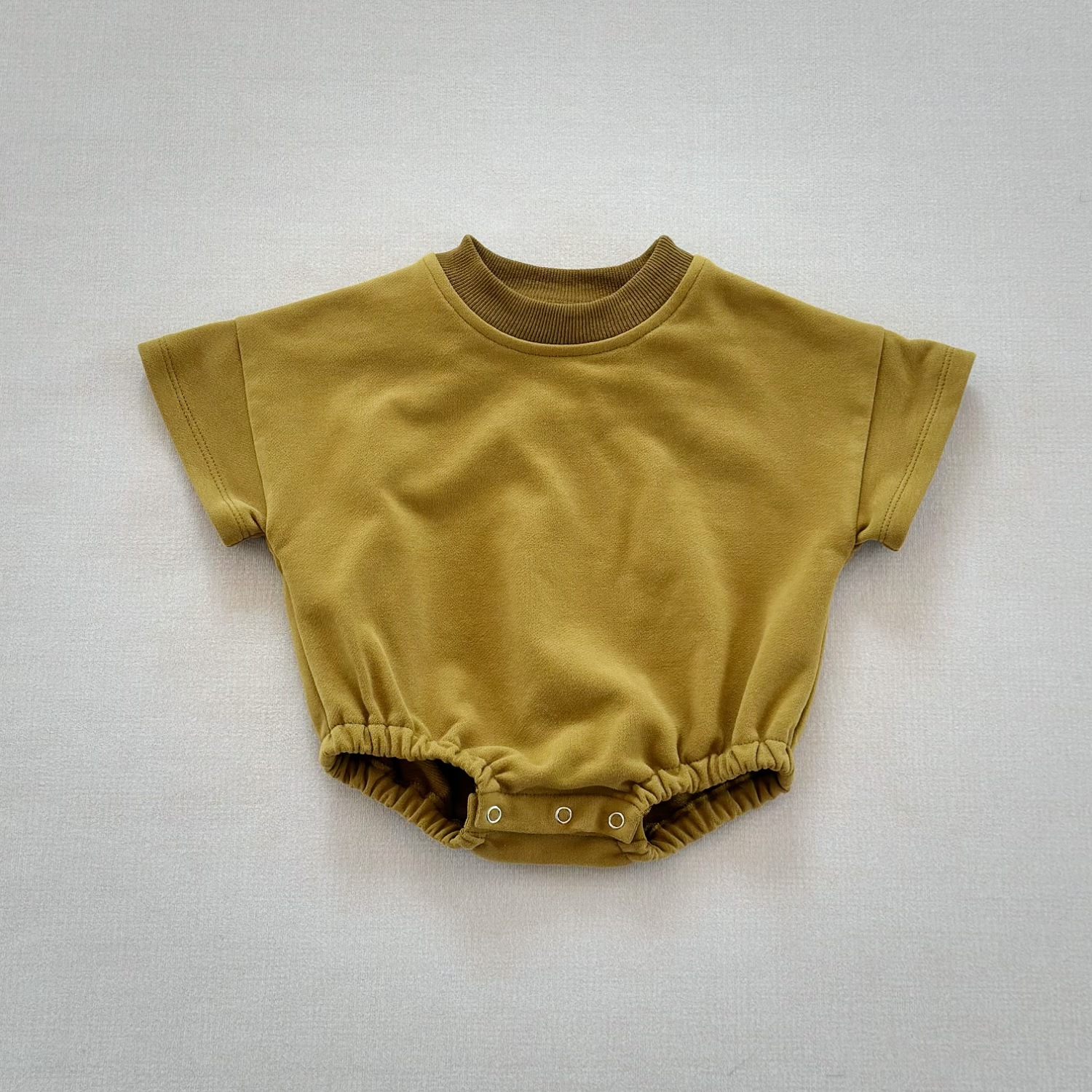 Baby Solid Color Comfort Loose Bodysuit