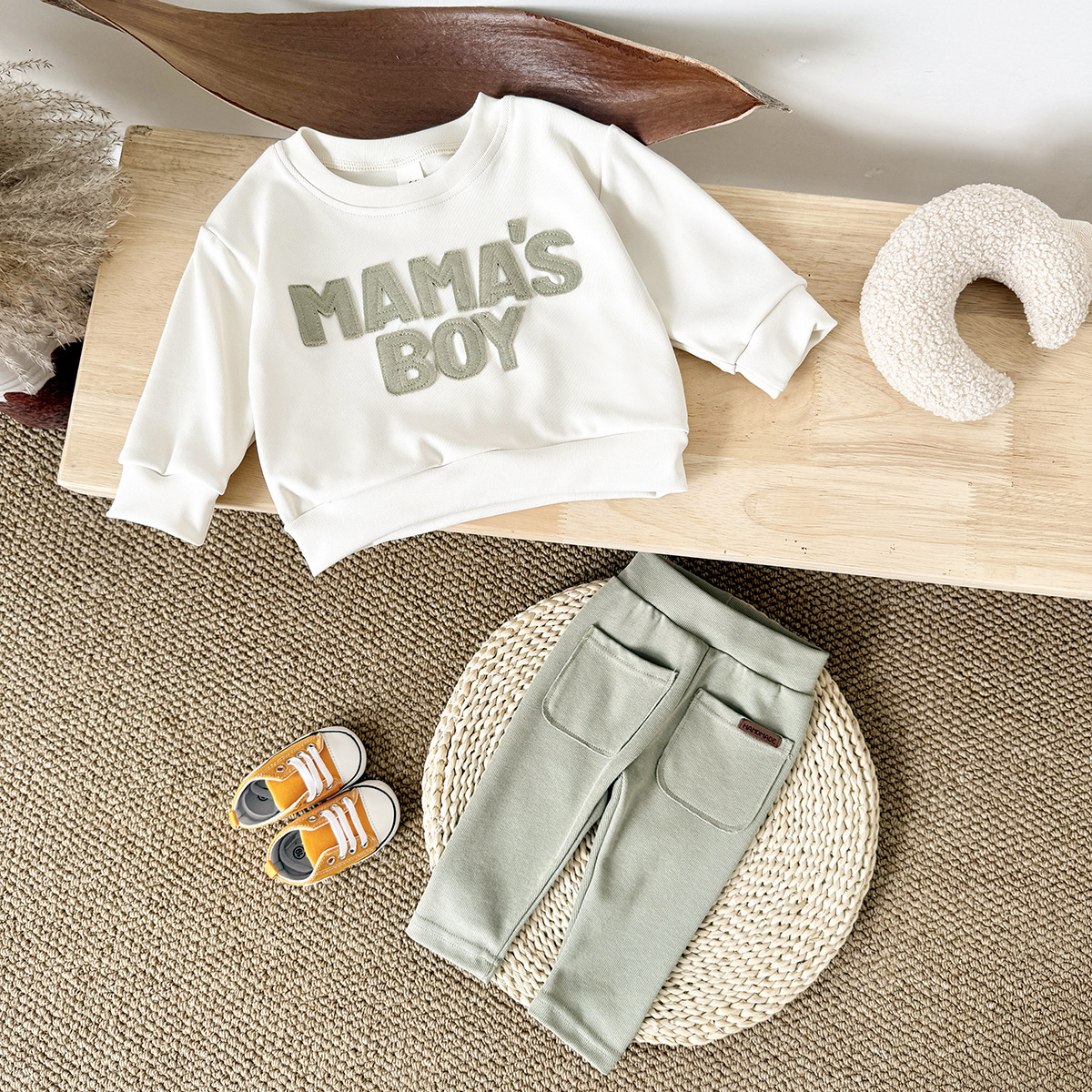 MAMA'S BOYBaby Balloon Bodysuit