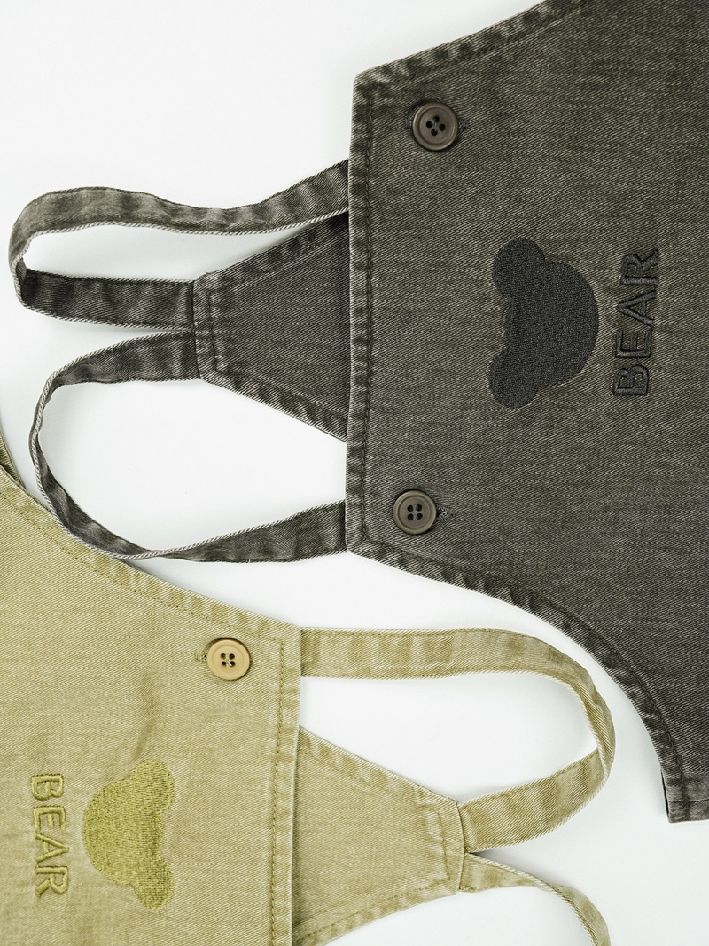 Toddler Vintage Bear Overalls