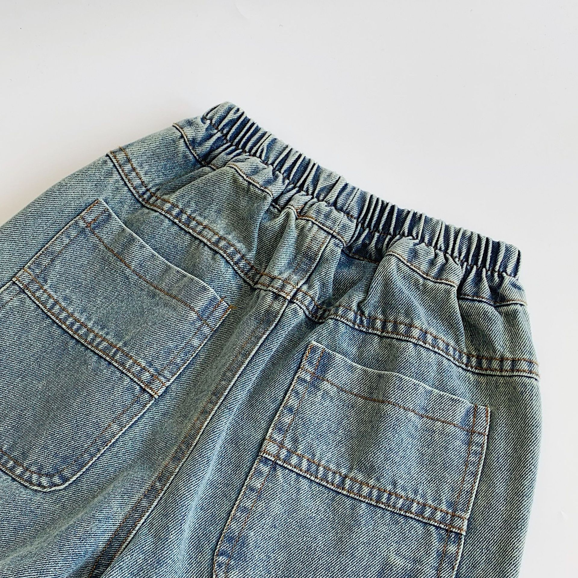 Kid Pocket Casual Jeans