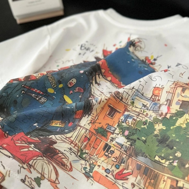 Boy Dinosaur Doodle Pattern T-shirt