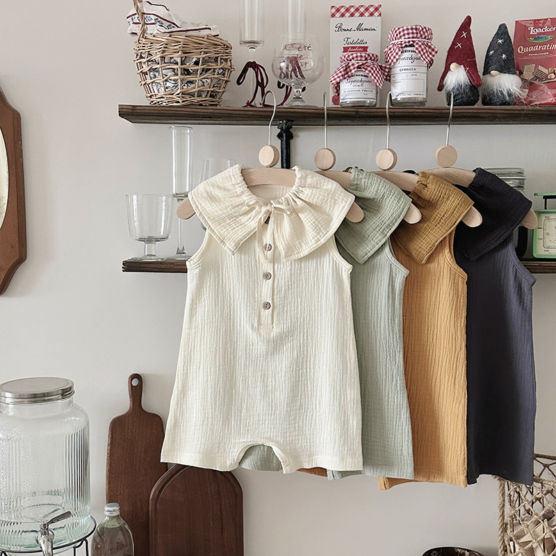 [Copy]Baby Girl Polka Dot Romper