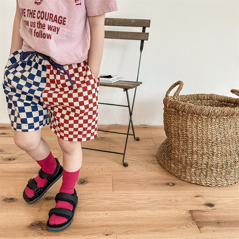 Toddler Checkerboard Pants