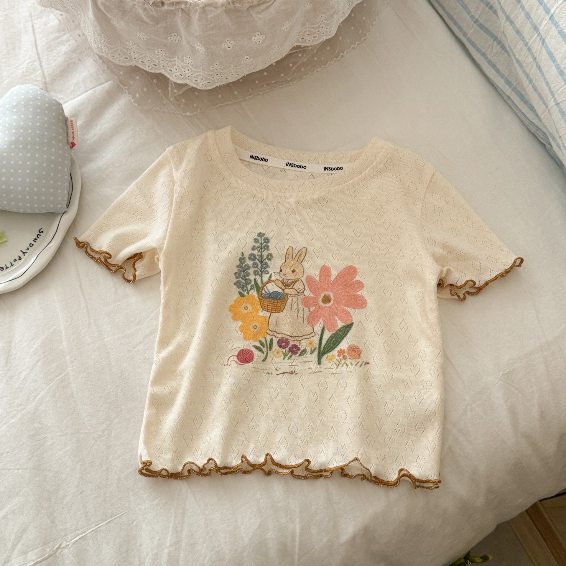 Toddler Girl Rabbit T-Shirt