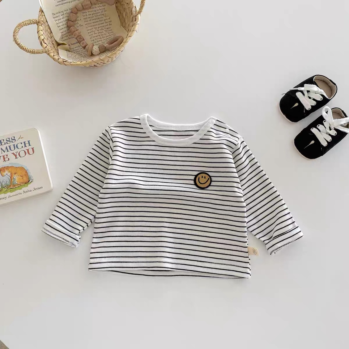 Baby Smiley Stripe T-shirt