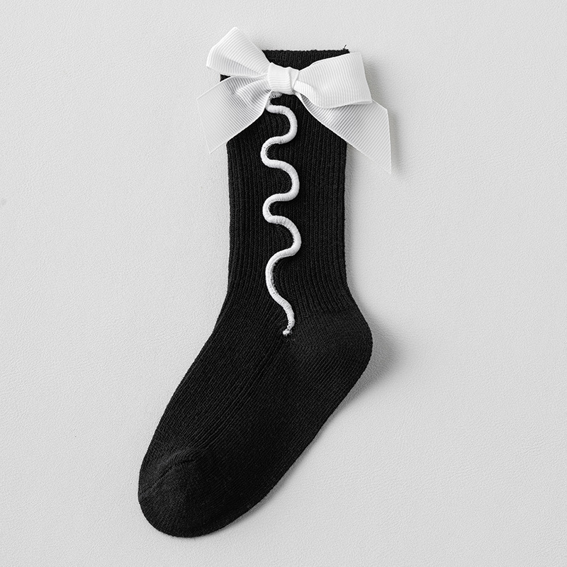 KidBaby Bow Tie Socks