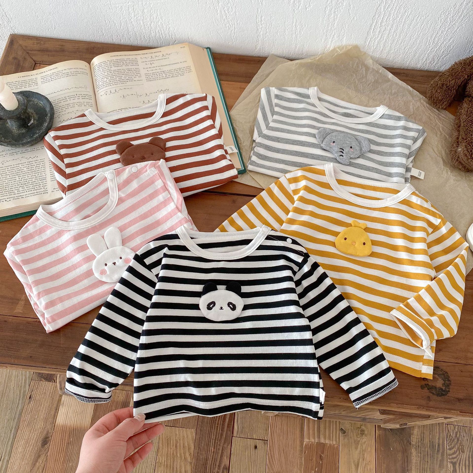 Baby Animal Stripe T-Shirt