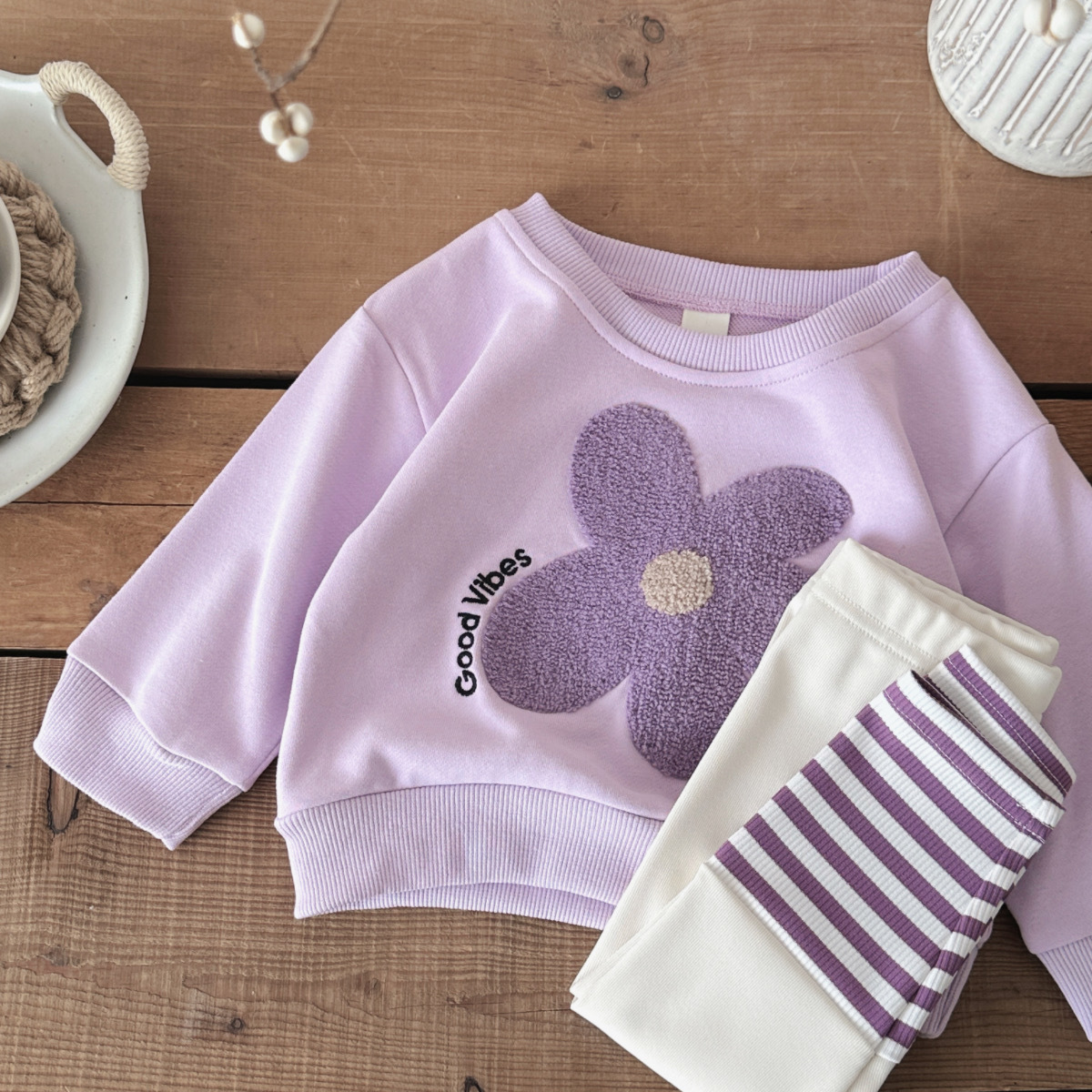 Baby Flowers Embroidery Set