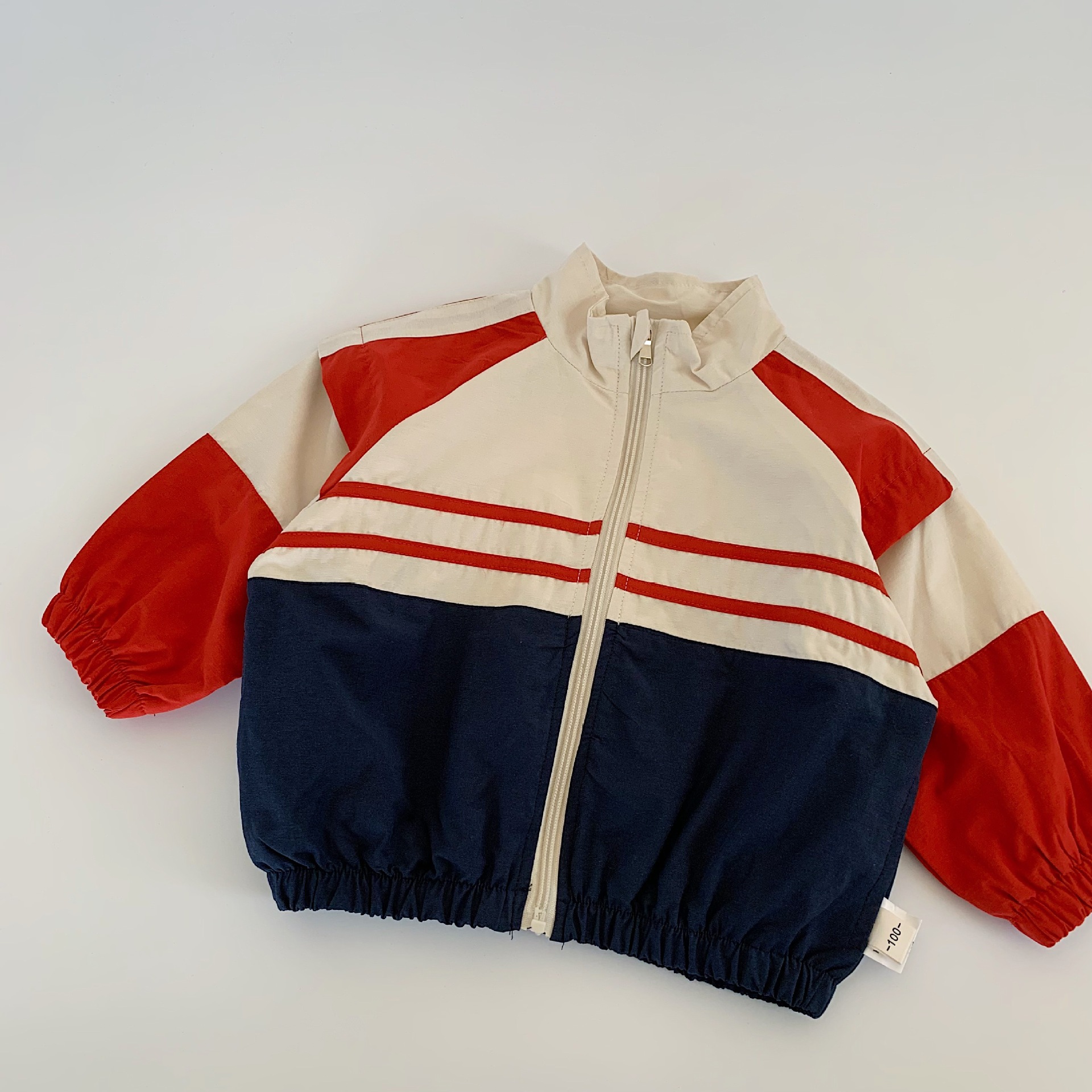 Toddler Stripe Contrast Jacket