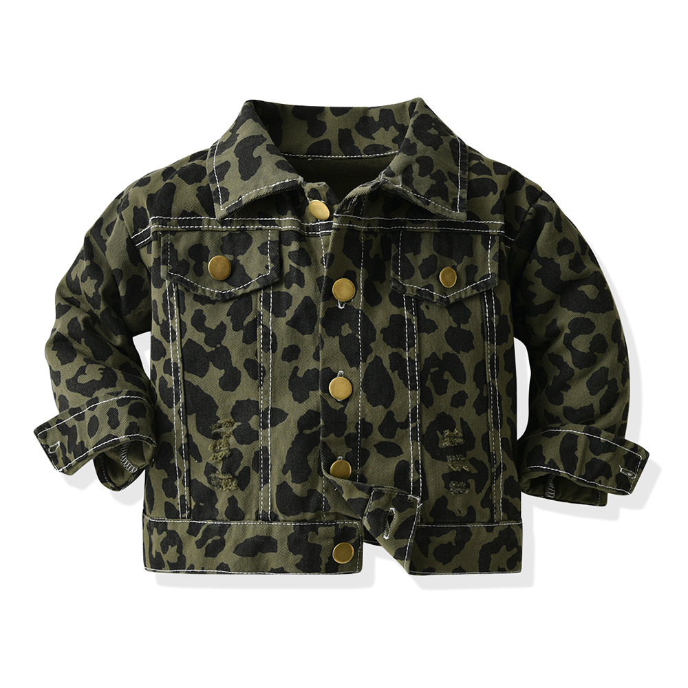 Baby Kid Boy Leopard Jacket