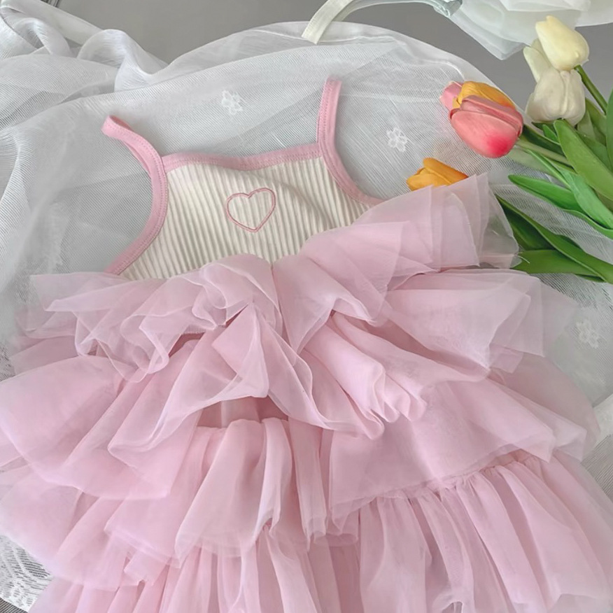 Baby Girl Gauze Love Dress