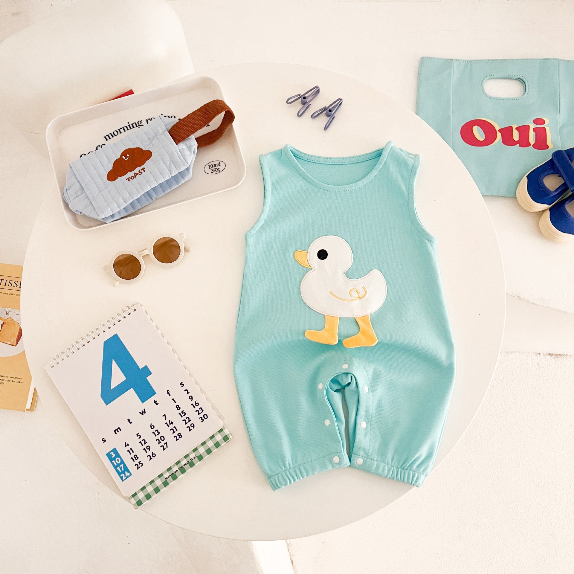 Baby Fake 2 Pieces Tomato Romper Sets