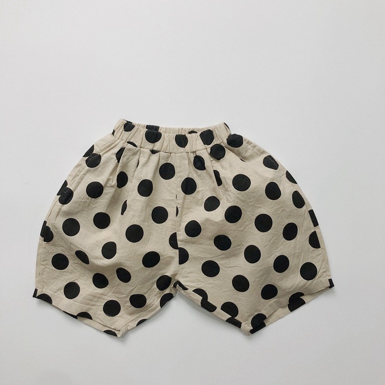 Toddler Vintage Dots Shorts