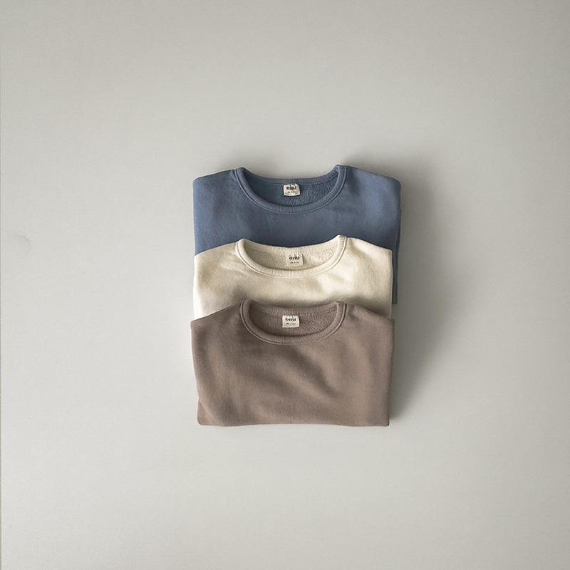 Baby Toddler Solid Color Loose T-Shir