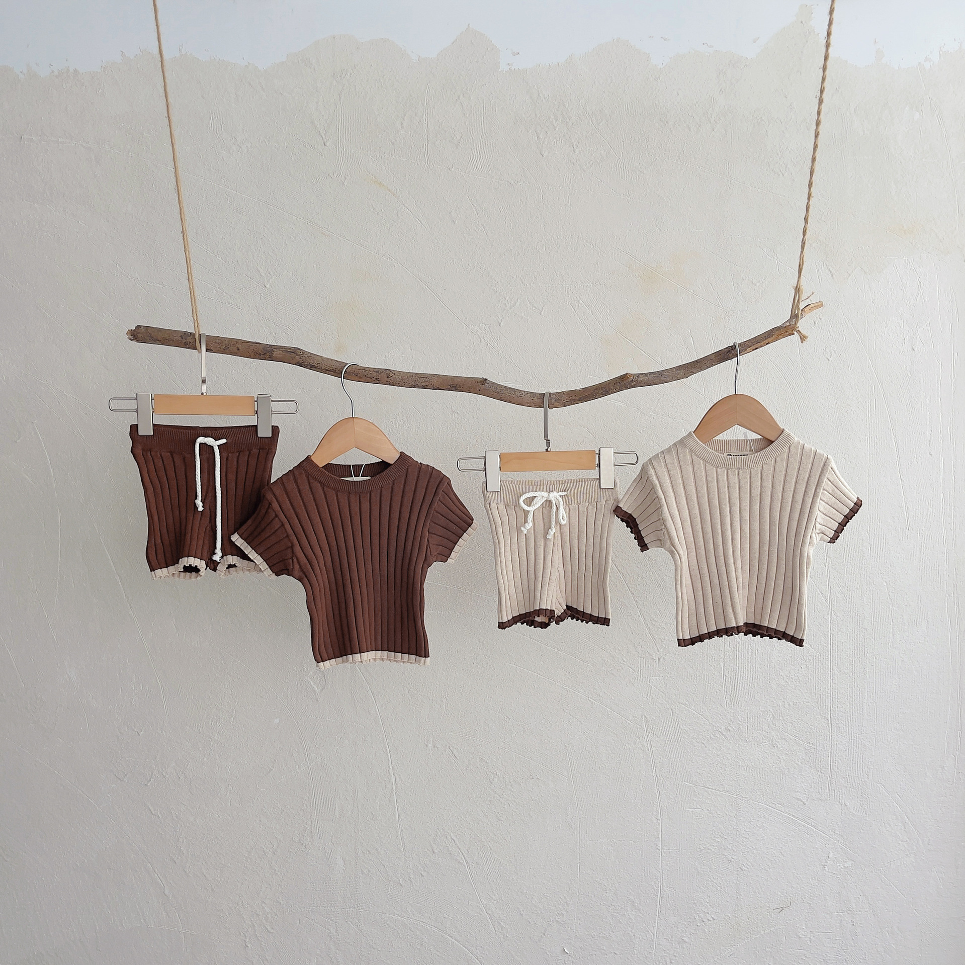 Baby Girls Heart Hollow Sweater Bodysuit
