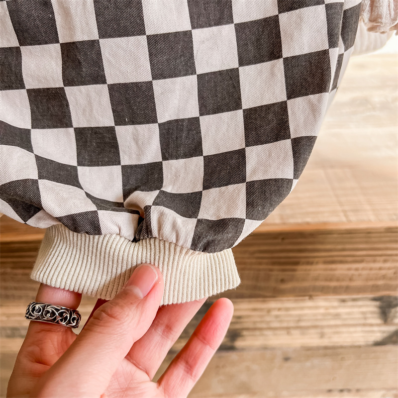 Toddler Checkerboard Casual Pants