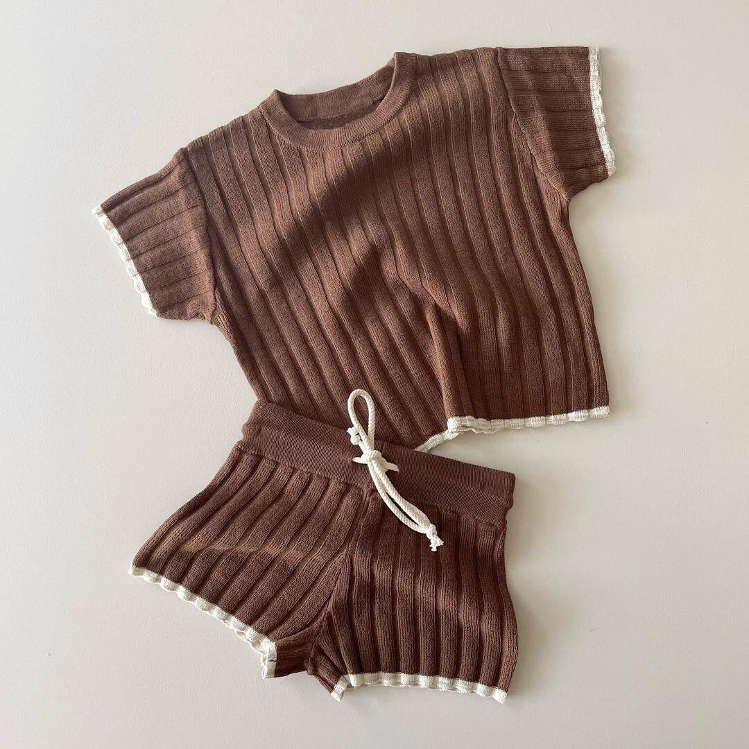 Baby Girls Heart Hollow Sweater Bodysuit