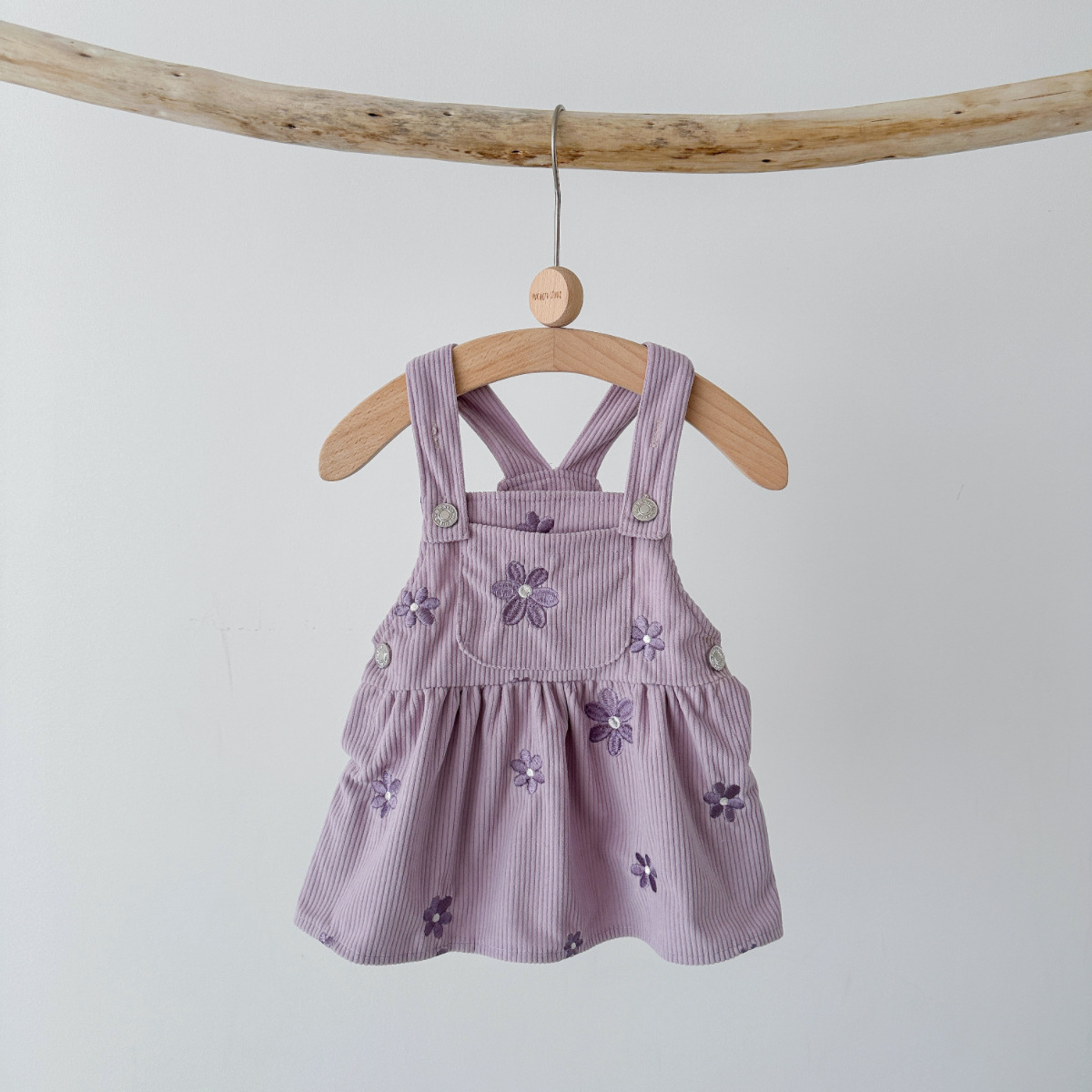 Baby Girl Flowers Embroidery Dress
