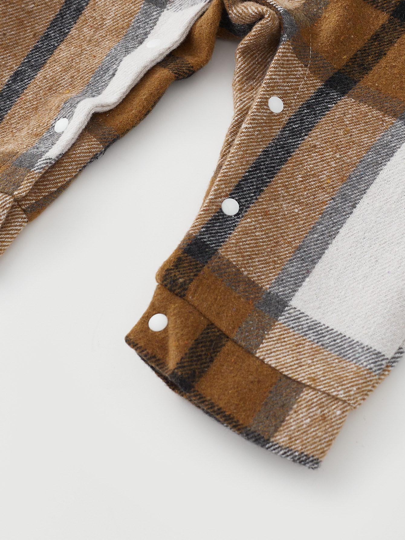 Baby Boy Plaid Romper