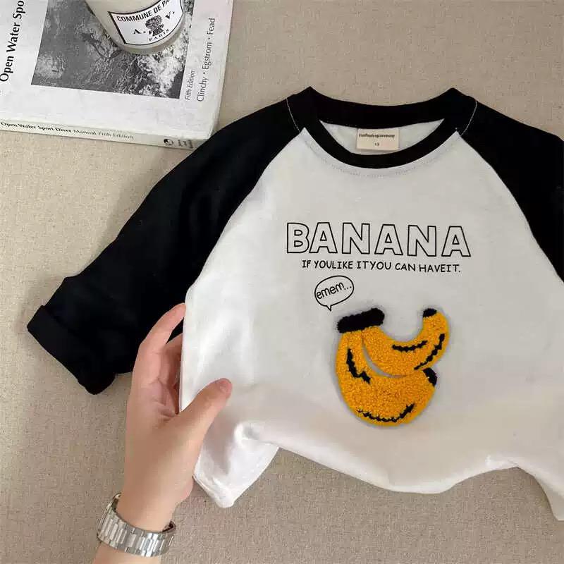 BANANA Toddler Embroidery T-shirt