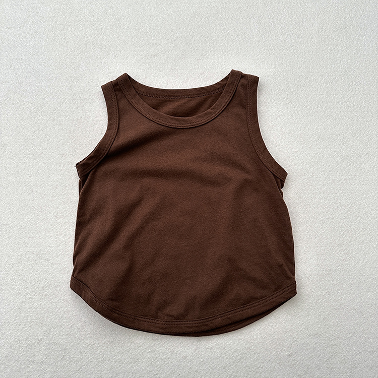 [Copy]Kid Solid Color and Stripe Tank