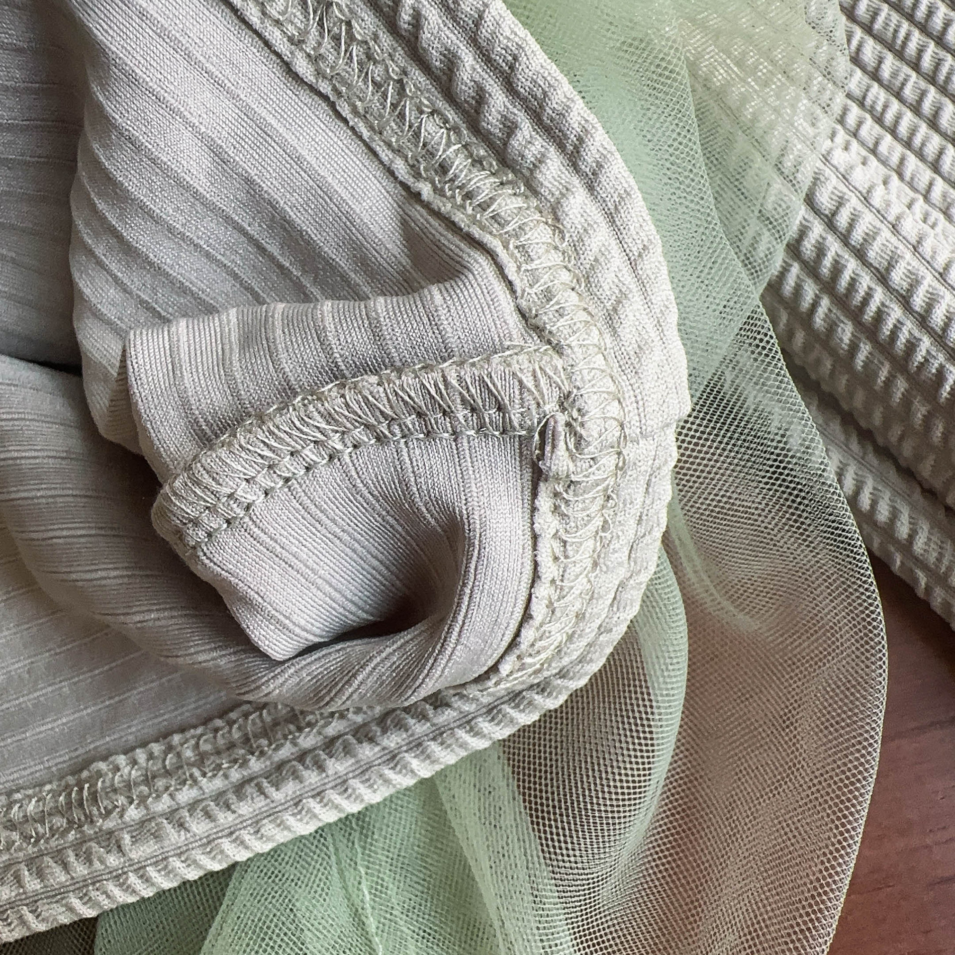 Toddler Girl Plush Heart Mesh Top and Pants 2-piece Sets