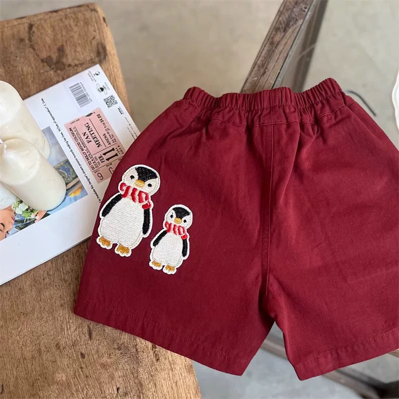BEACH PATROL Toddler Penguin Shorts