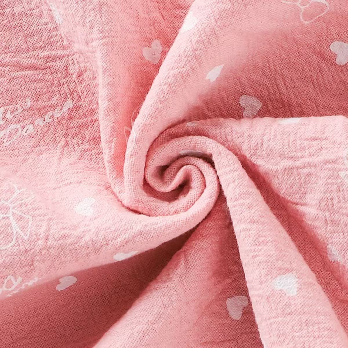 Baby Girl Love Heart Bowknots Romper with Hat