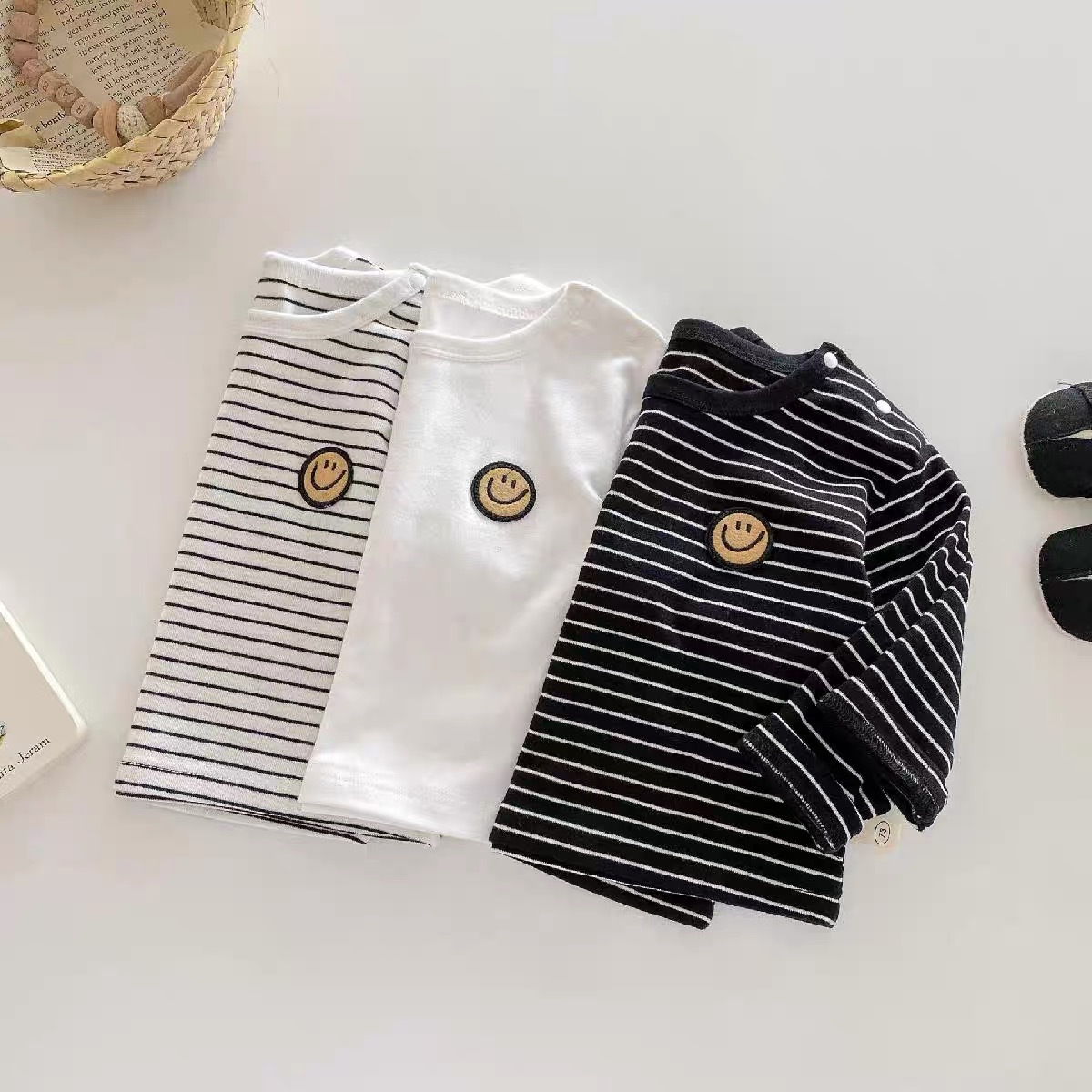 Baby Smiley Stripe T-shirt