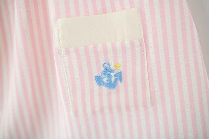 Baby Sailboat Striped Sleeveless Dress