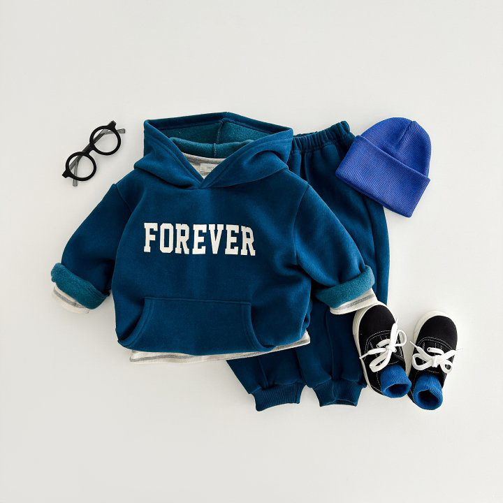 FOREVER Toddler Hooded 2 Piece Set