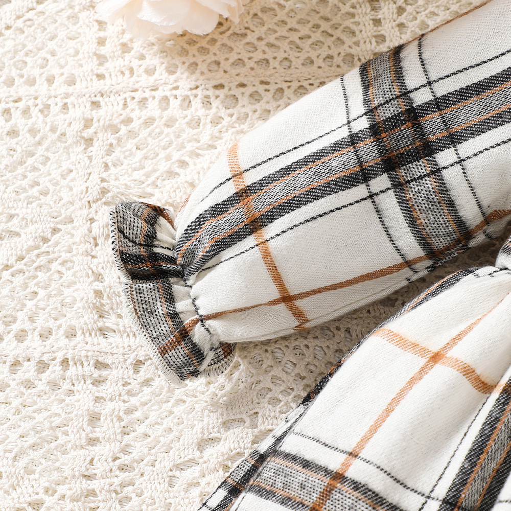 Baby Girl Brown Dress Romper