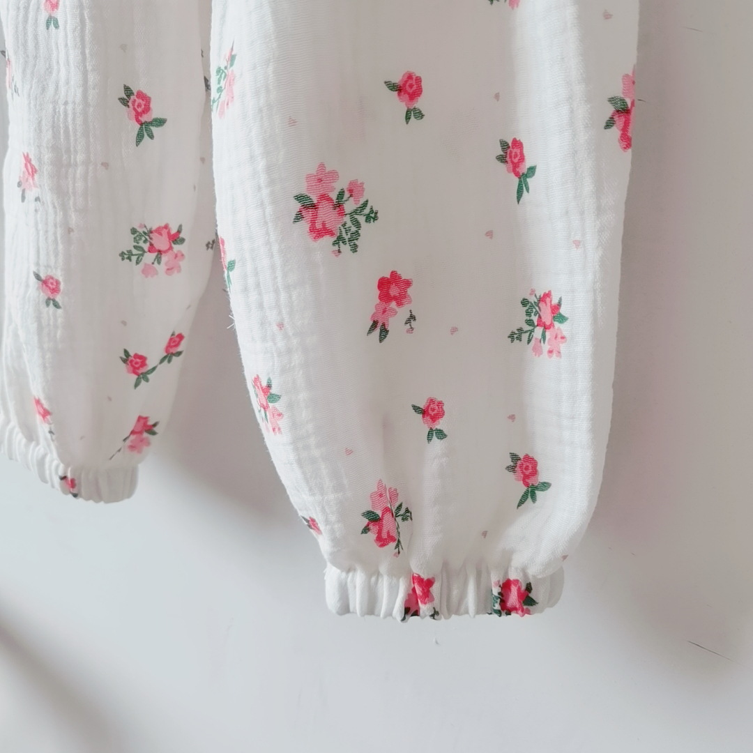 Baby Bear Florals Smile Face Pants