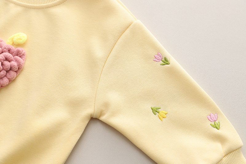 Toddler 2-Piece Flower Denim Set