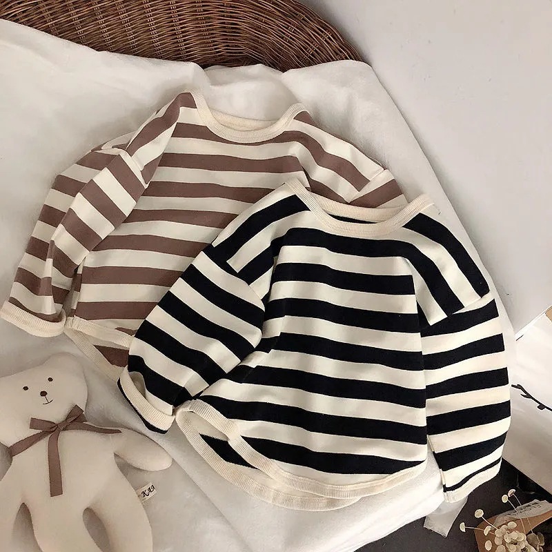Kids Boy Striped Long Sleeve Top
